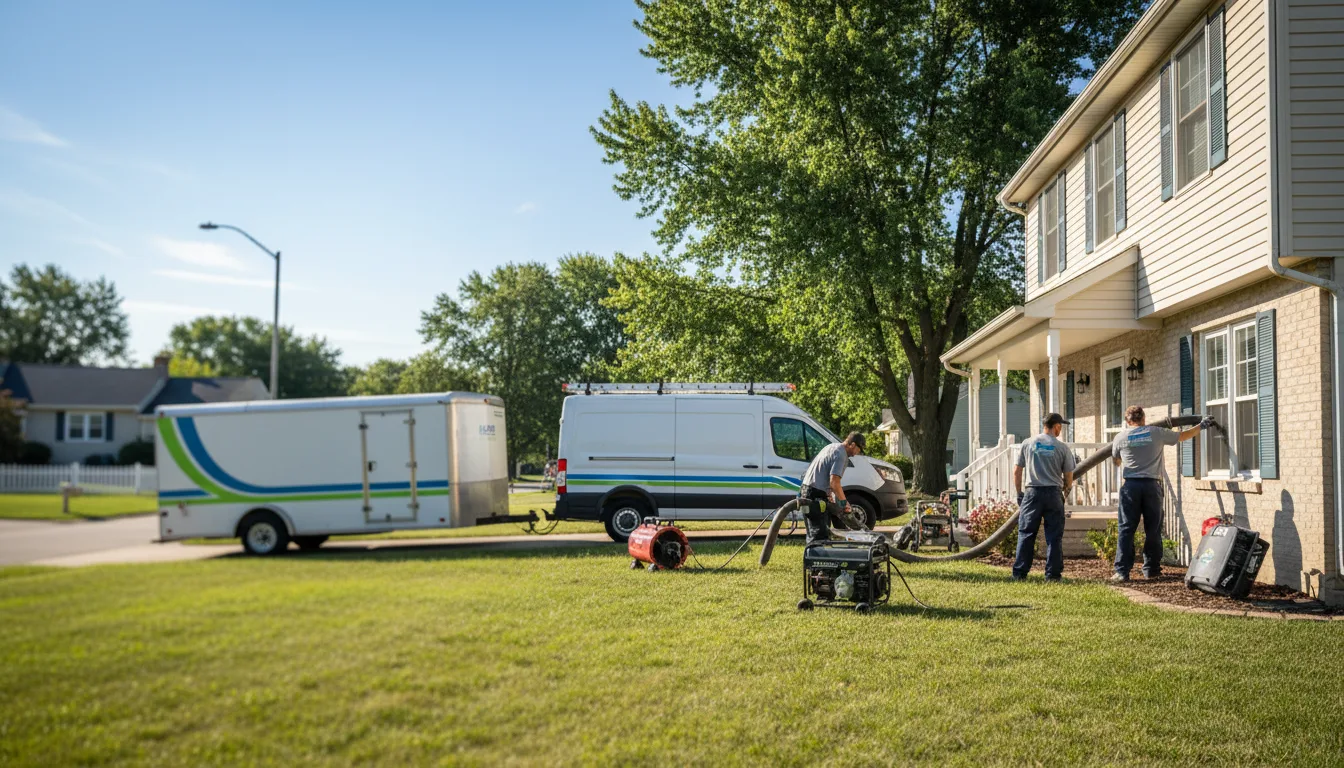 Flooded Basement Restoration And Cleanup With Repair in Bolivar, NY near me